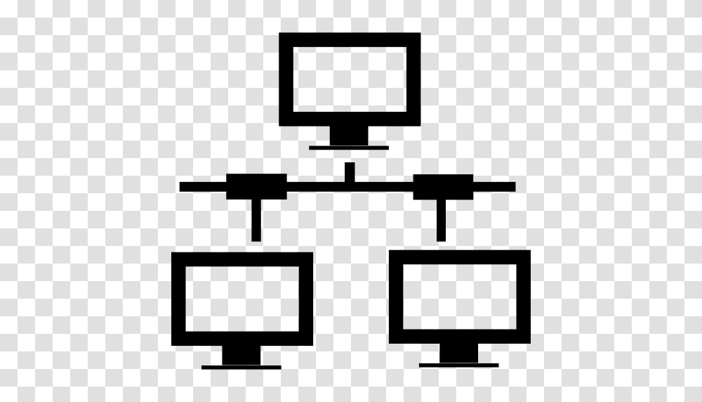 Computers Network Interface Symbol, Monitor, Screen, Electronics, Display Transparent Png