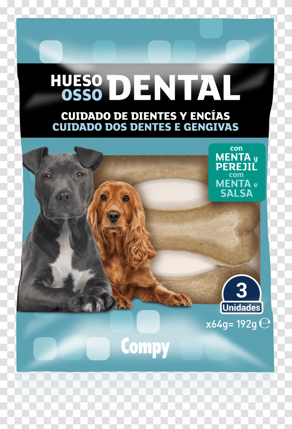 Compy Dental Bone Companion Dog, Poster, Advertisement, Pet, Canine Transparent Png
