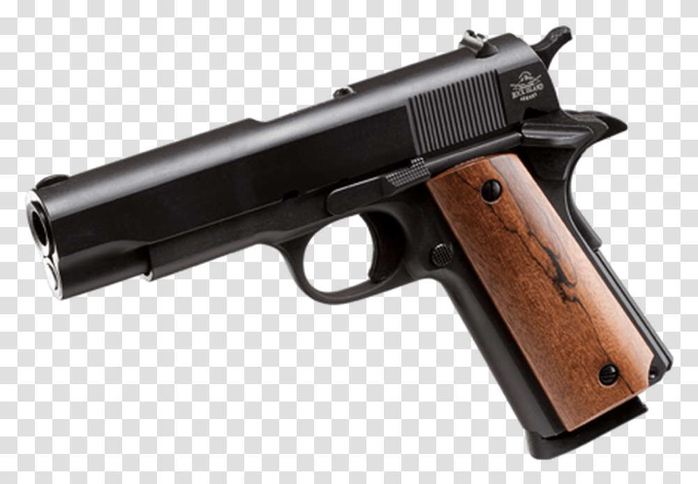 Comrock Island Armory 1911 9mm Rock Island, Gun, Weapon, Weaponry, Handgun Transparent Png