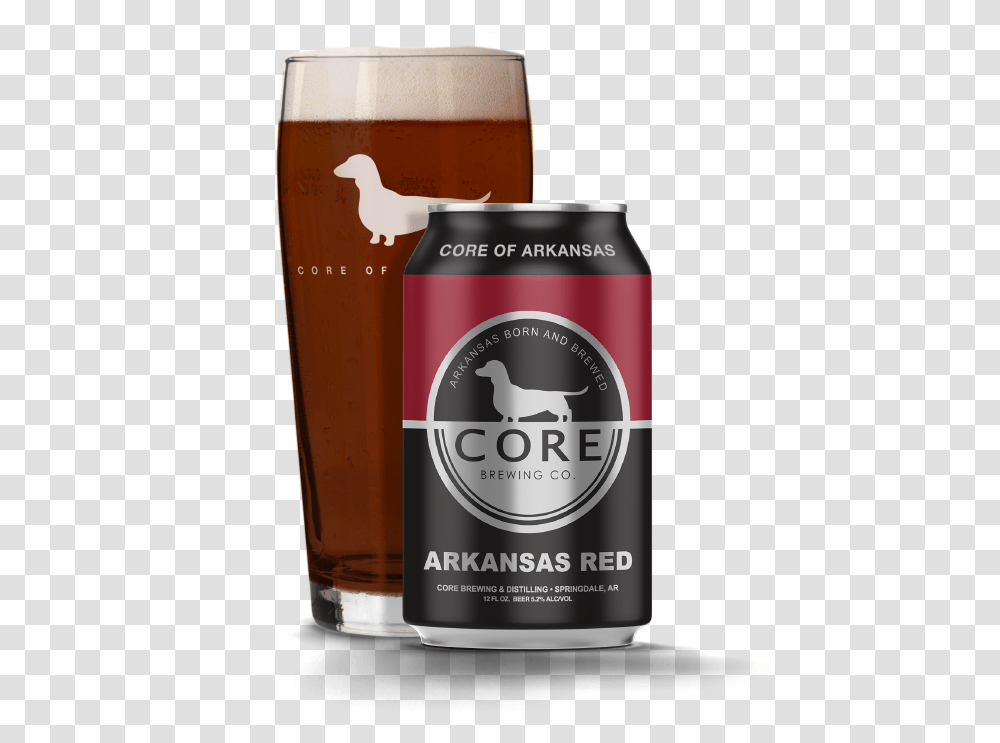 Comwp Red Wpint Core Brewing Beer, Alcohol, Beverage, Drink, Lager Transparent Png