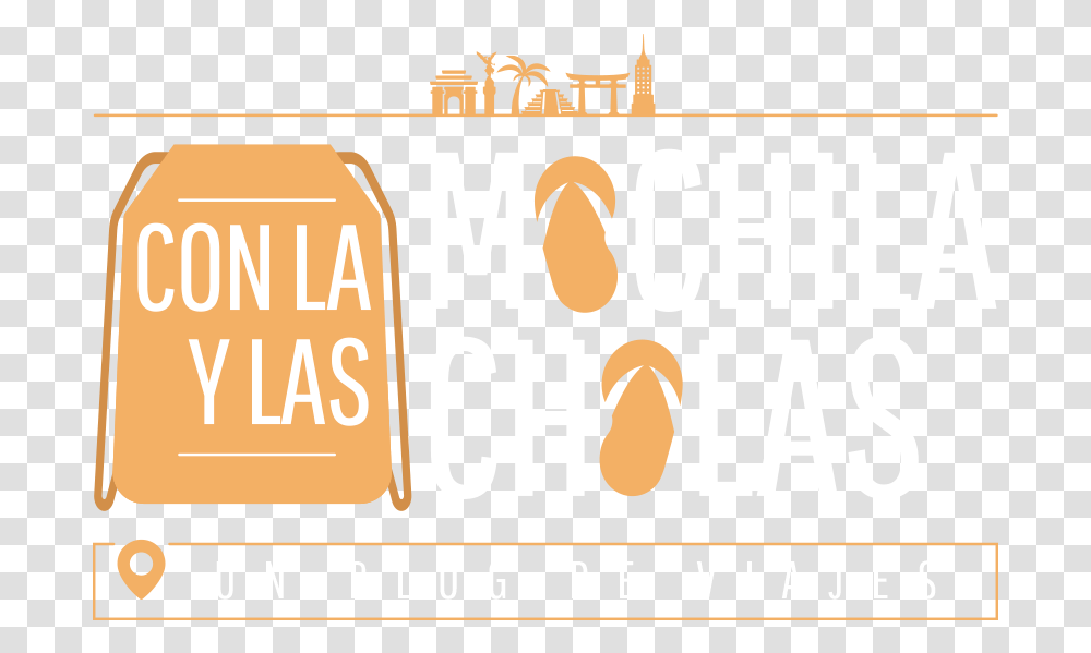 Con La Mochila Y Las Cholas Poster, Word, Label, Alphabet Transparent Png