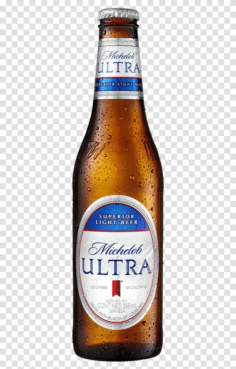 Con Slo 95 Caloras Y Michelob Ultra, Beer, Alcohol, Beverage, Drink Transparent Png