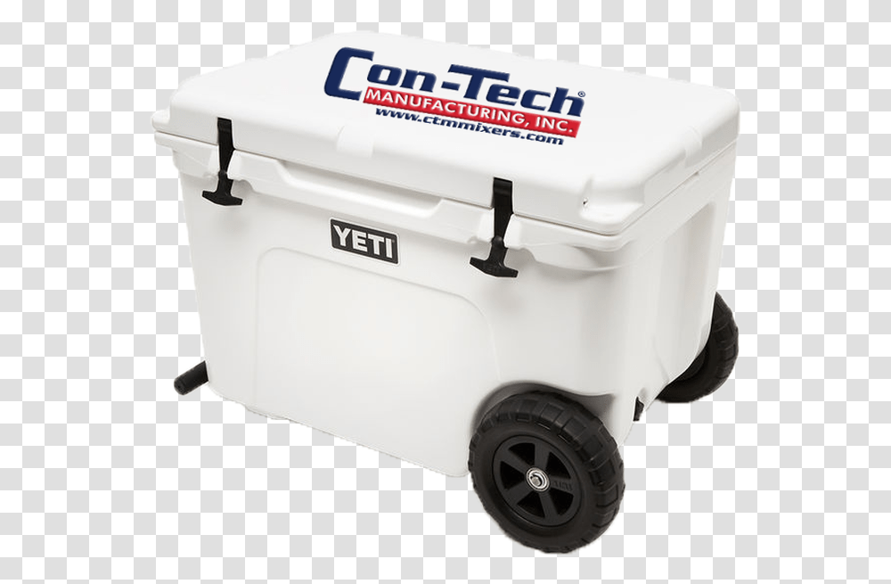 Con Tech Yeti Haul Yeti Tundra Haul Cooler On Wheels, Appliance, First Aid, Carriage, Vehicle Transparent Png