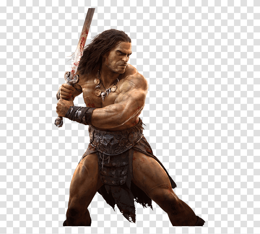 Conan Exiles Conan The Barbarian, Person, Human, Arm, Sport Transparent Png