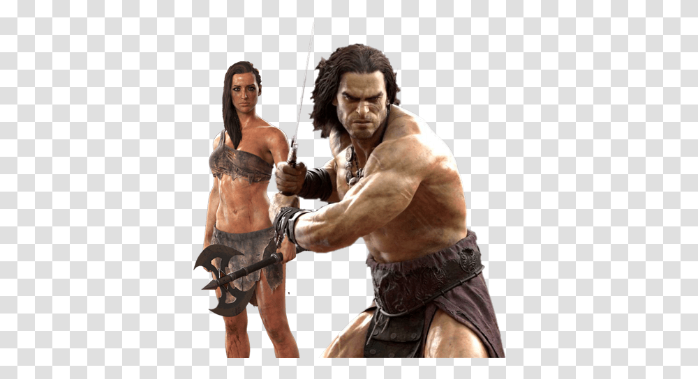 Conan Exiles Fictional Character, Person, Sport, Bronze, Arrow Transparent Png