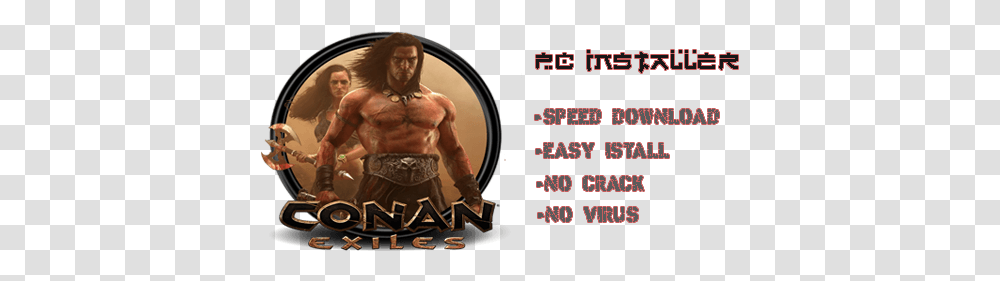 Conan Exiles Pc Download • Reworked Games Fictional Character, Person, Human, Arm, Skin Transparent Png