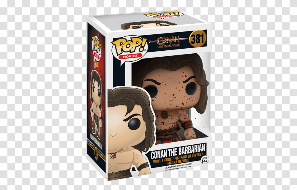 Conan The Barbarian Funko Pop Vinyl Funko Pop Dungeons And Dragons, Head, Label, Food Transparent Png