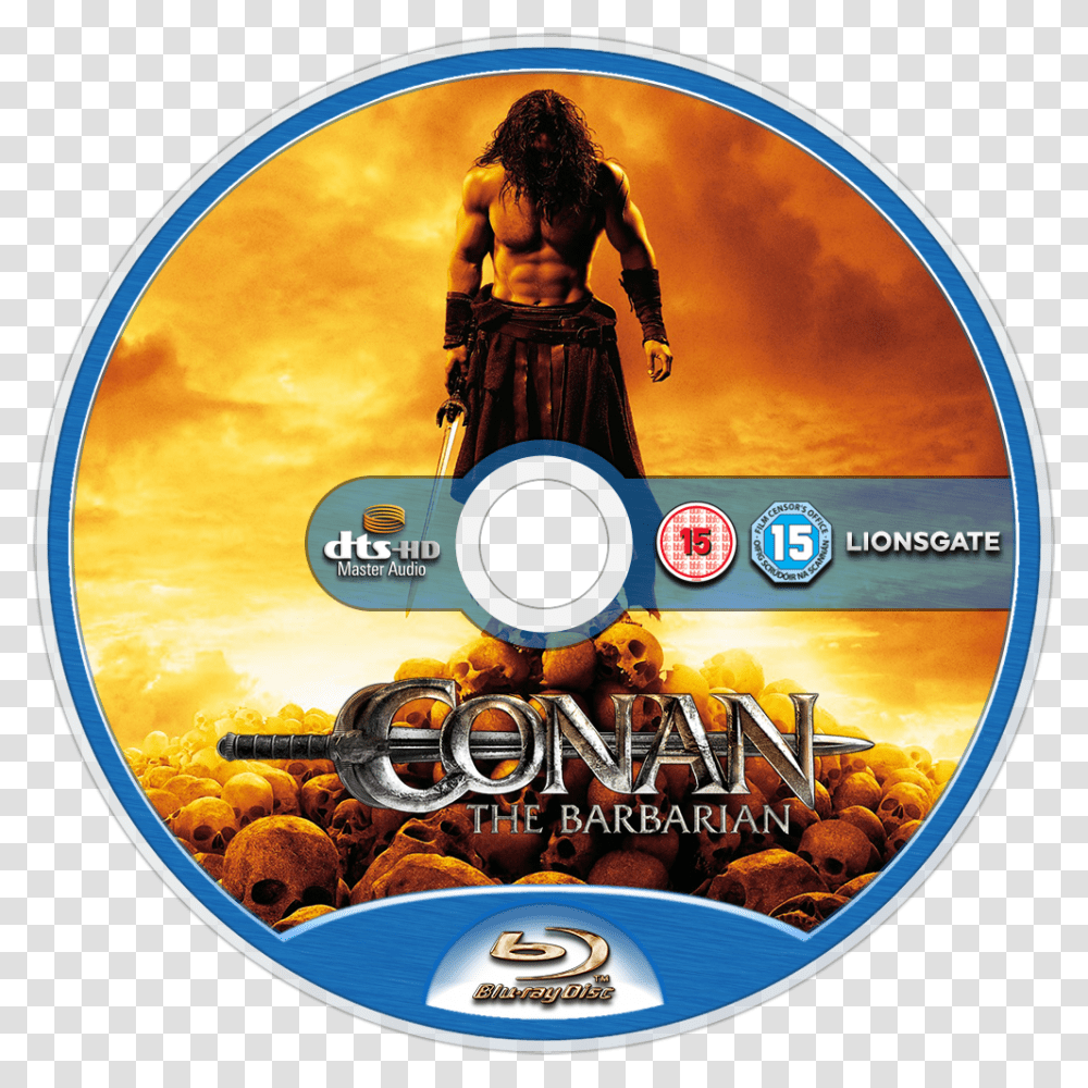 Conan The Barbarian Skulls, Disk, Dvd, Person, Human Transparent Png