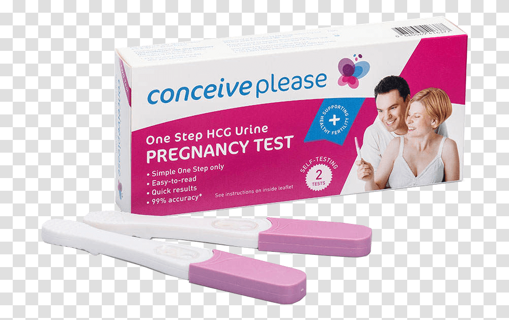 Conceiveplease One Step Hcg Urine Pregnancy Test Conceive Pregnancy Test, Person, Herbal, Herbs, Potted Plant Transparent Png