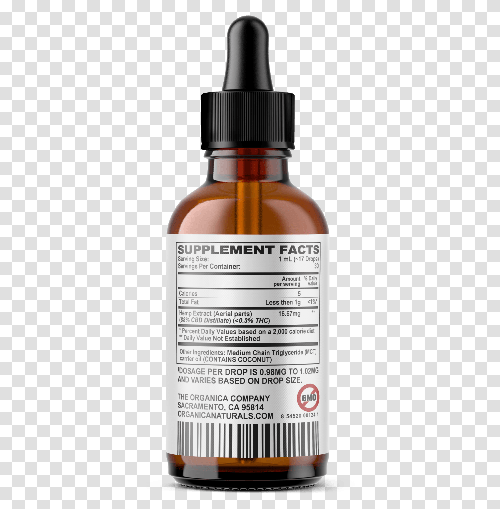 Concentrated Full Spectrum 500 Mg Tincture Bottle Facts Full Spectrum Thc Tincture, Mixer, Label, Medication Transparent Png