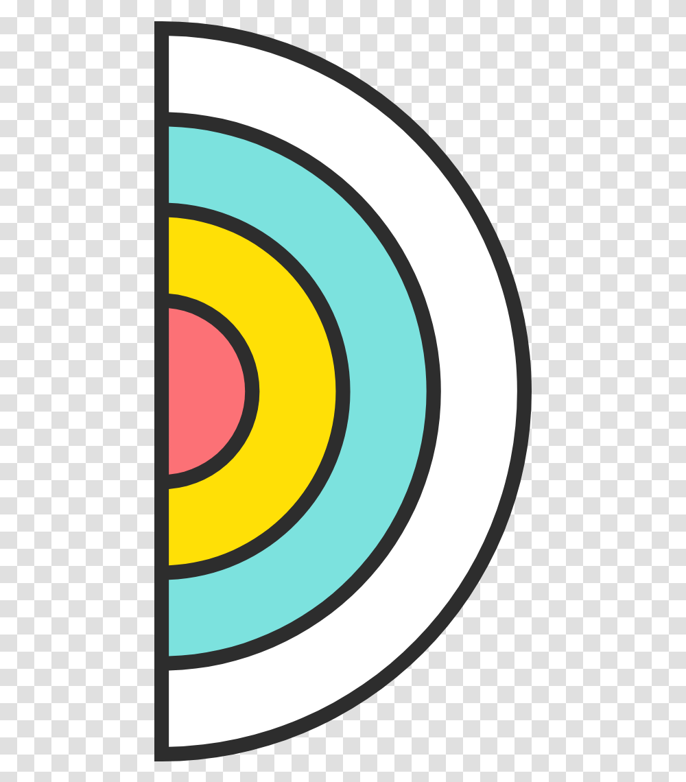 Concentric Half Circle Graphic Target, Shooting Range, Graphics, Art, Text Transparent Png