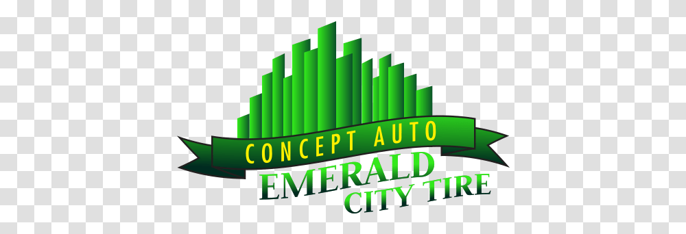 Concept Auto Emerald City Tire Graphic Design, Word, Alphabet Transparent Png