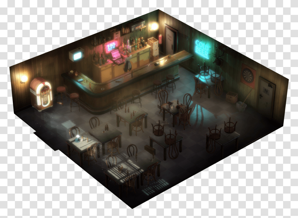Concept Bar Nobkg Indie Detective Games, Lighting, City, Urban, Building Transparent Png