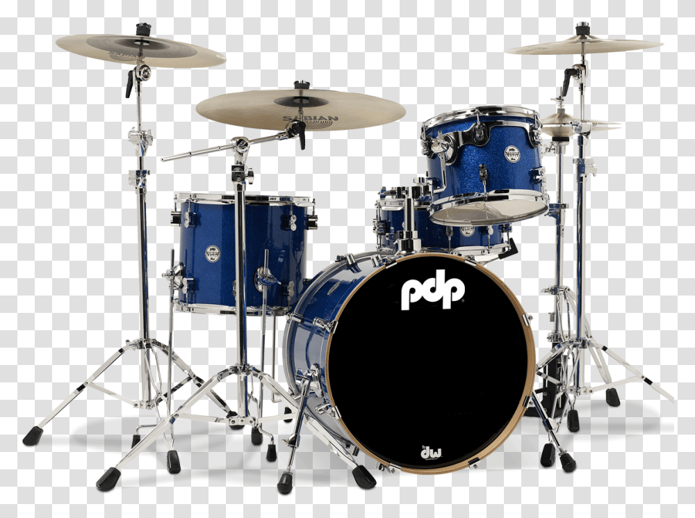 Concept Maple Blue Sparkle 4 Piece Pdp Drum Set, Percussion, Musical Instrument, Chandelier, Lamp Transparent Png
