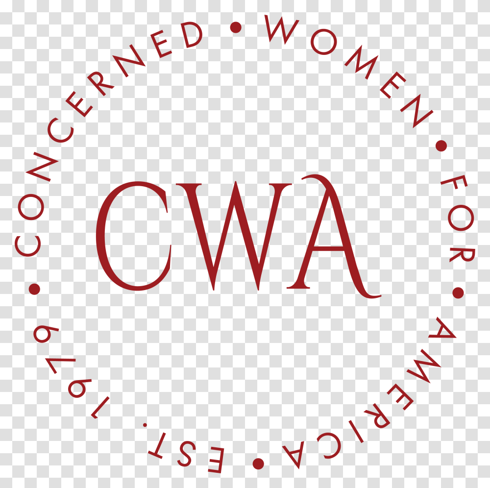 Concerned Woman Concerned Women Of America Logo, Label, Alphabet, Number Transparent Png