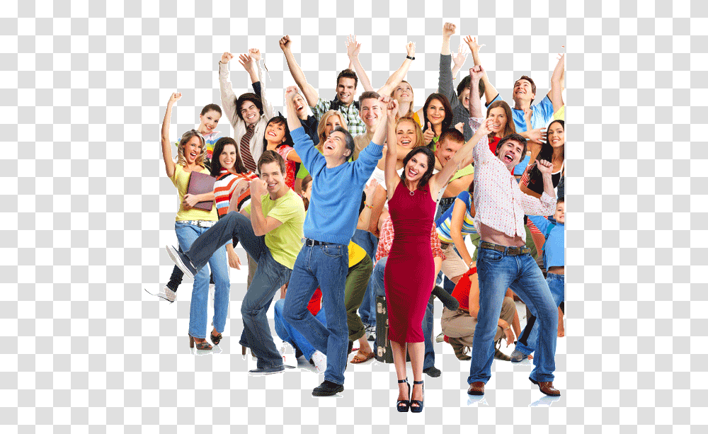 Concert Crowd Happy People Background, Dance Pose, Leisure Activities, Person, Shoe Transparent Png