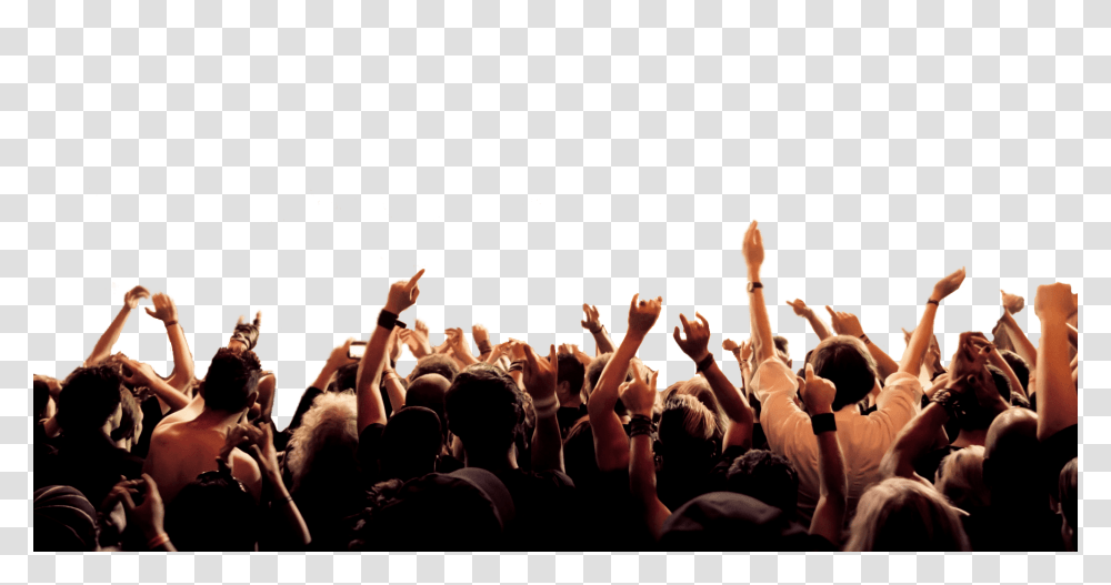 Concert Crowd Image, Audience, Person, Human, Rock Concert Transparent Png