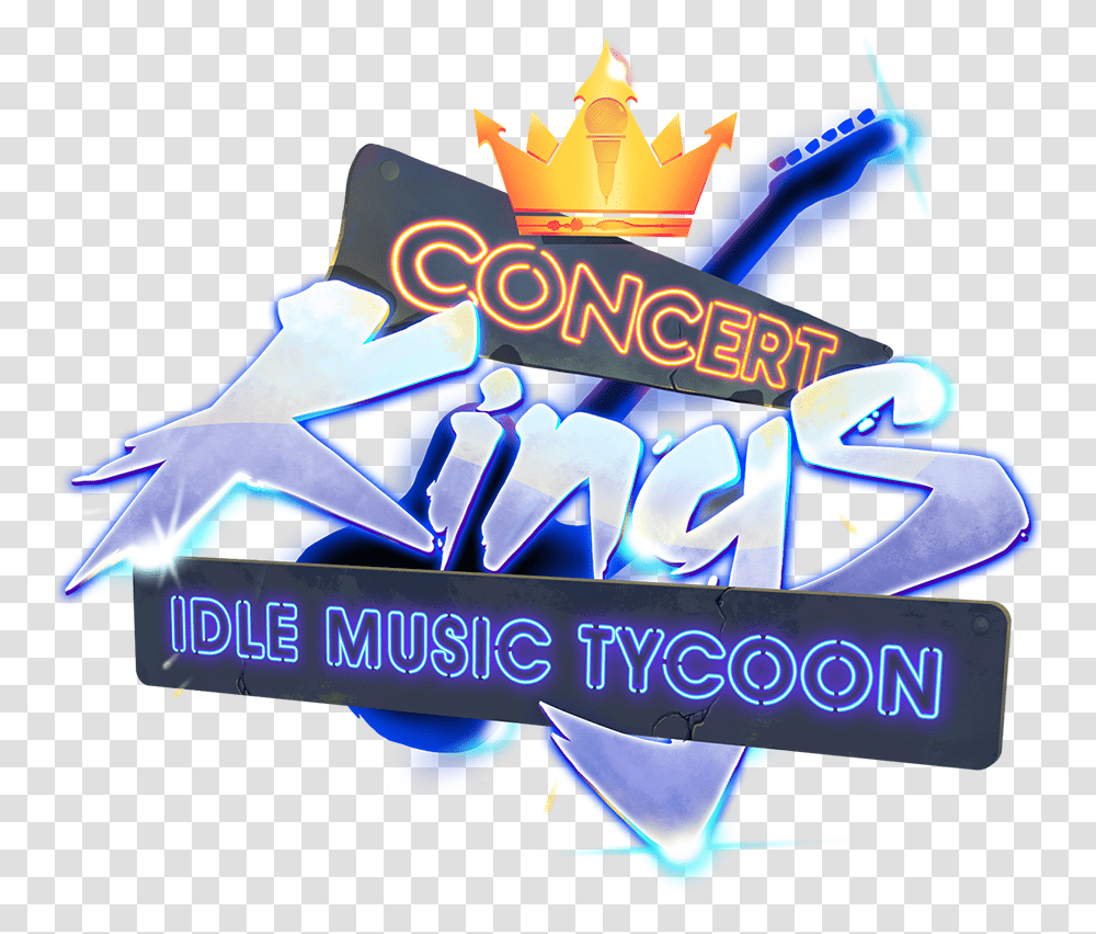 Concert Kings Idle Music Tycoon Calligraphy, Poster, Advertisement, Flyer, Paper Transparent Png