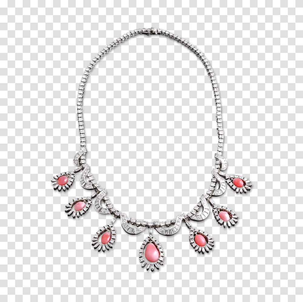 Conch Pearl Diamond Necklace, Jewelry, Accessories, Accessory, Gemstone Transparent Png