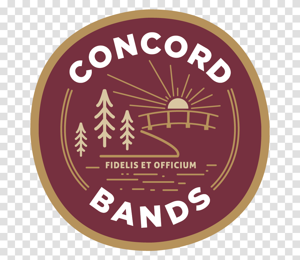 Concord Bands Circle, Word, Logo, Symbol, Text Transparent Png