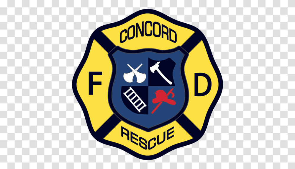 Concord Township Fire Department, Logo, Trademark, Armor Transparent Png