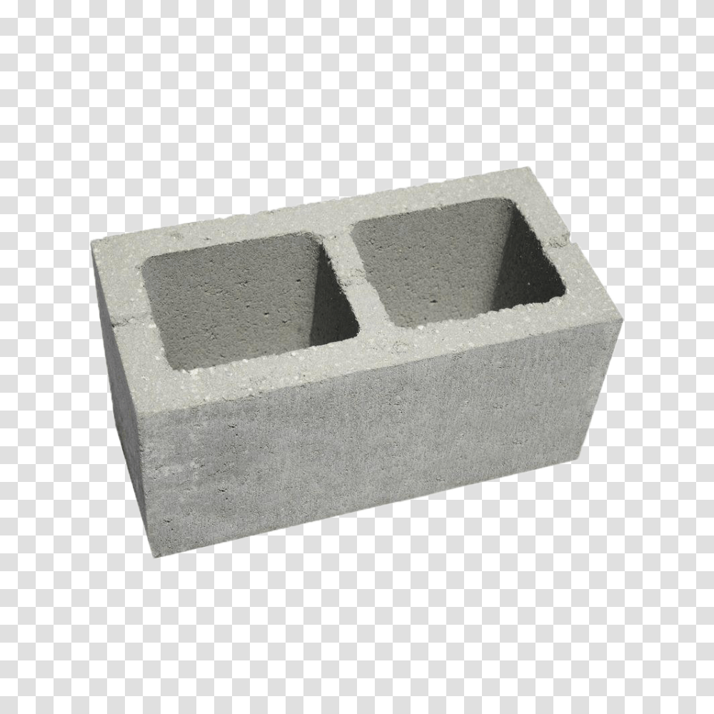 Concrete Block With Holes Image, Brick, Rug, Double Sink Transparent Png