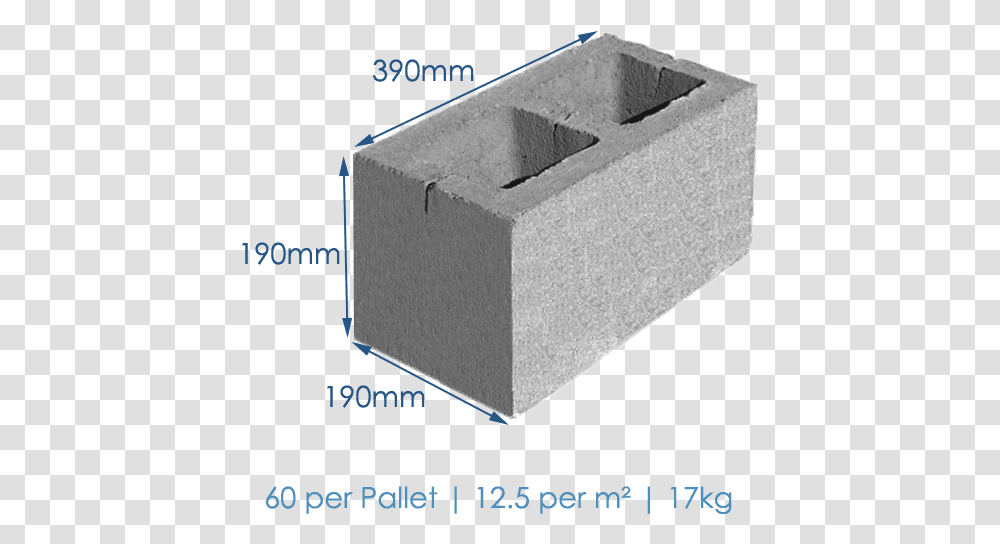 Concrete, Box, Brick Transparent Png