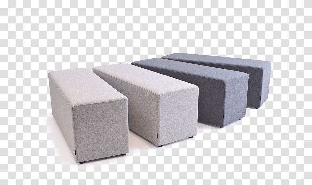 Concrete, Furniture, Box, Ottoman, Foam Transparent Png