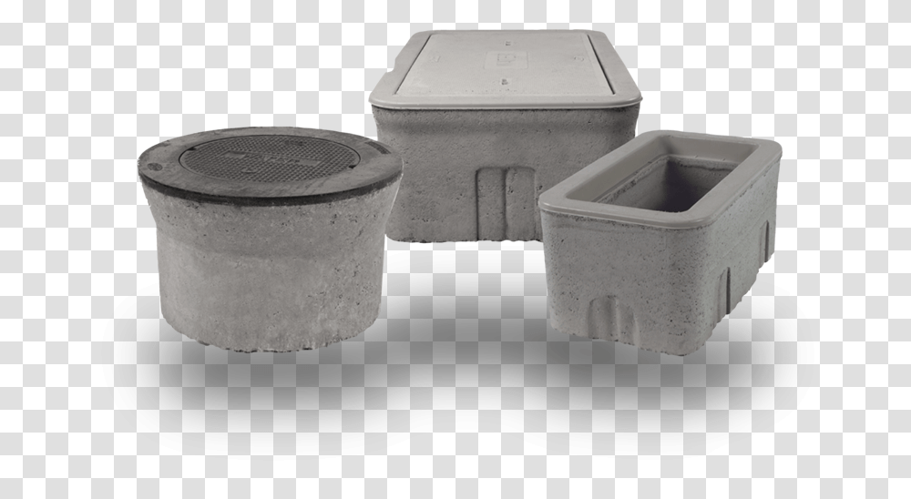 Concrete Irrigation Valve Box, Milk, Jar, Pottery, Furniture Transparent Png