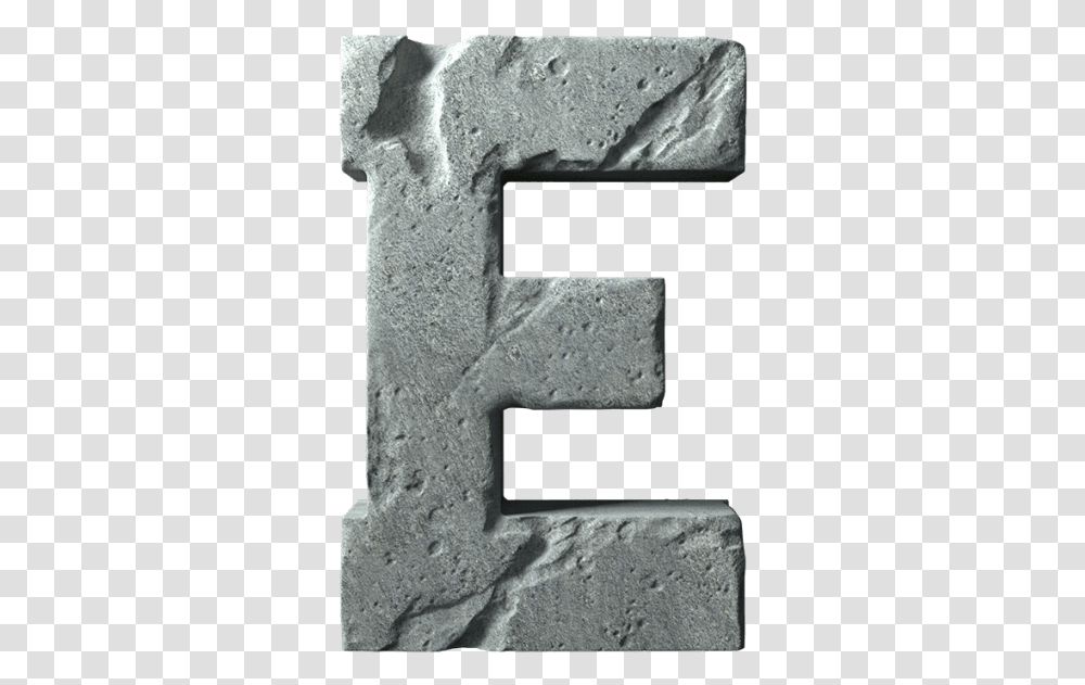 Concrete Letter Font, Alphabet, Cross Transparent Png