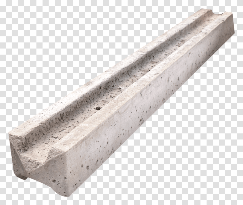 Concrete Slotted Pyramid Fence Post 85mm X 100mm X Concrete Slotted Post, Tub, Wedge, Bathtub Transparent Png