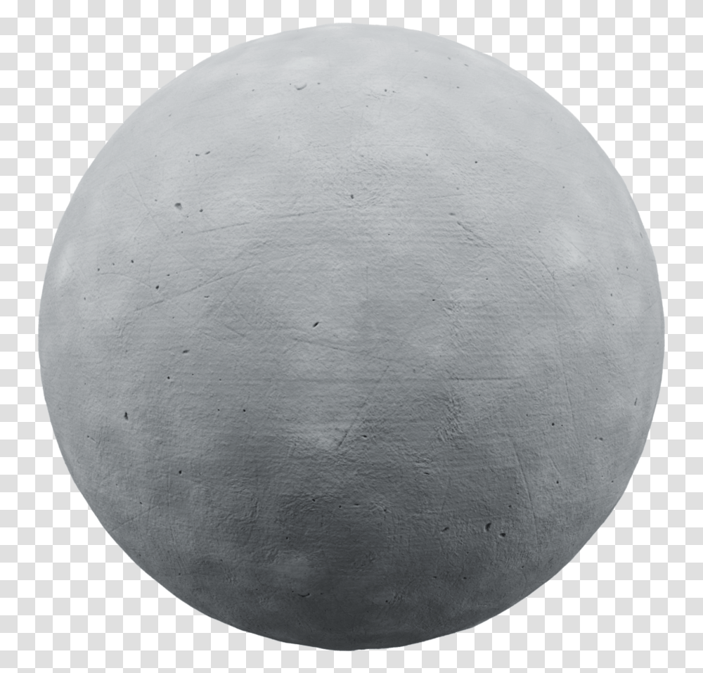 Concrete, Sphere, Moon, Outer Space, Night Transparent Png