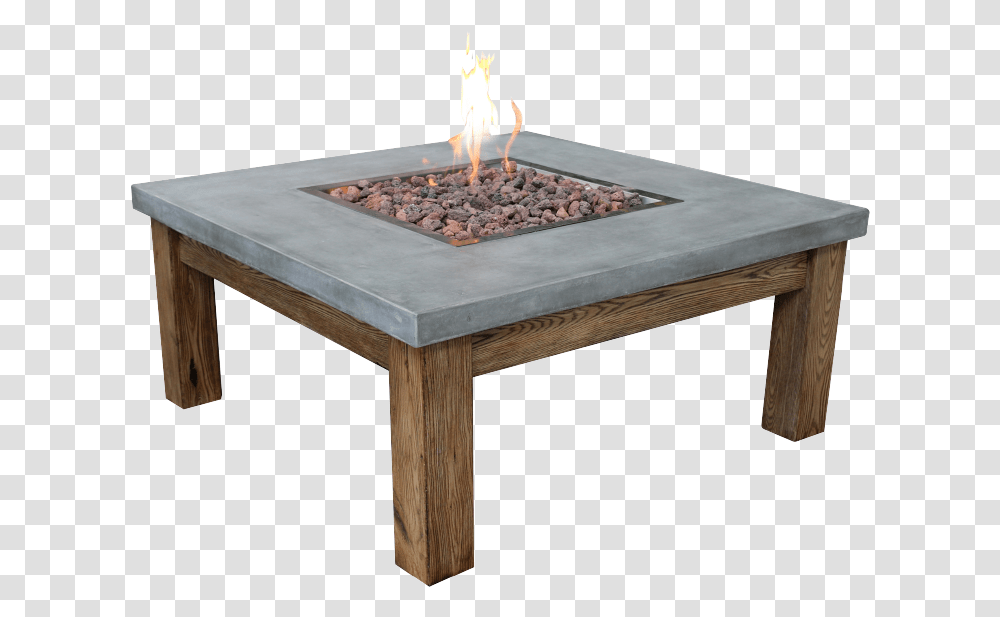 Concrete Table Fire Pit Image Garden Tables Fire Pit, Furniture, Tabletop, Coffee Table, Birthday Cake Transparent Png