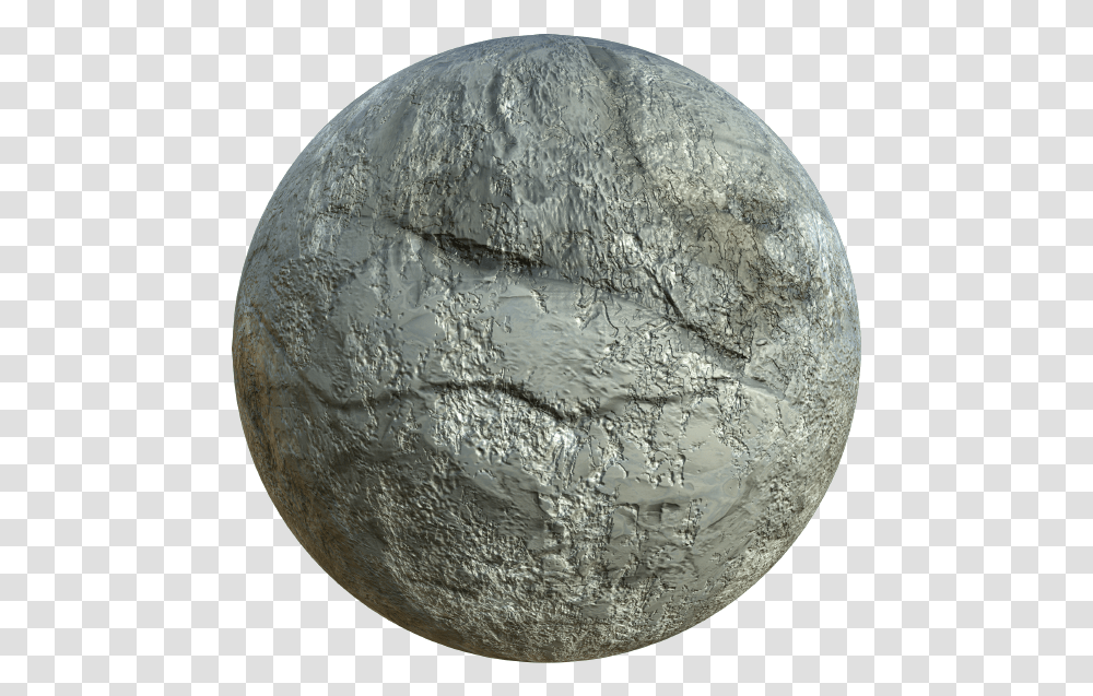 Concrete Texture With Cracks And Mold Seamless And Coin, Sphere, Moon, Outer Space, Night Transparent Png