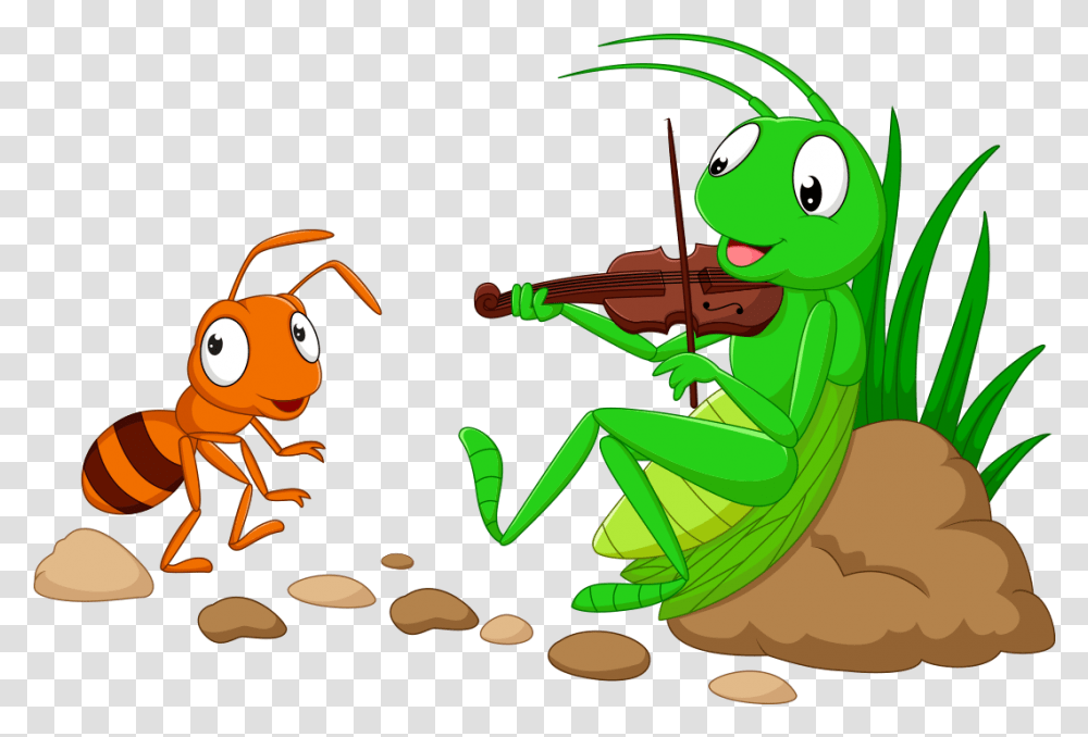 Conctate Al Ahorro Y Desconecta Lo Que No Usas Cartoon Picture Of Grasshopper, Animal, Insect, Invertebrate, Grasshoper Transparent Png