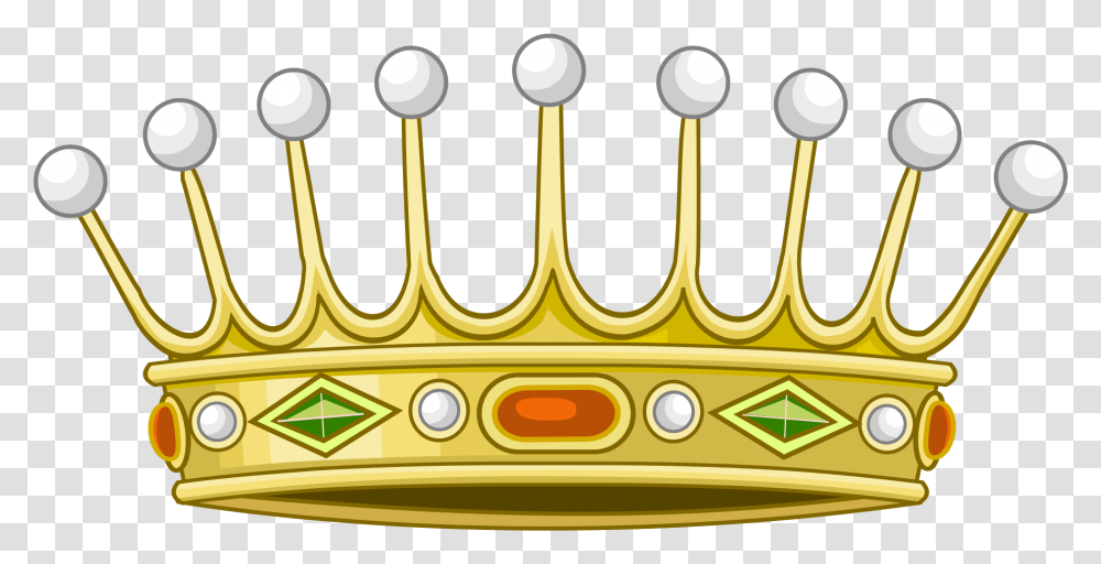 Conde Heraldic Crowns, Jewelry, Accessories, Accessory, Gold Transparent Png