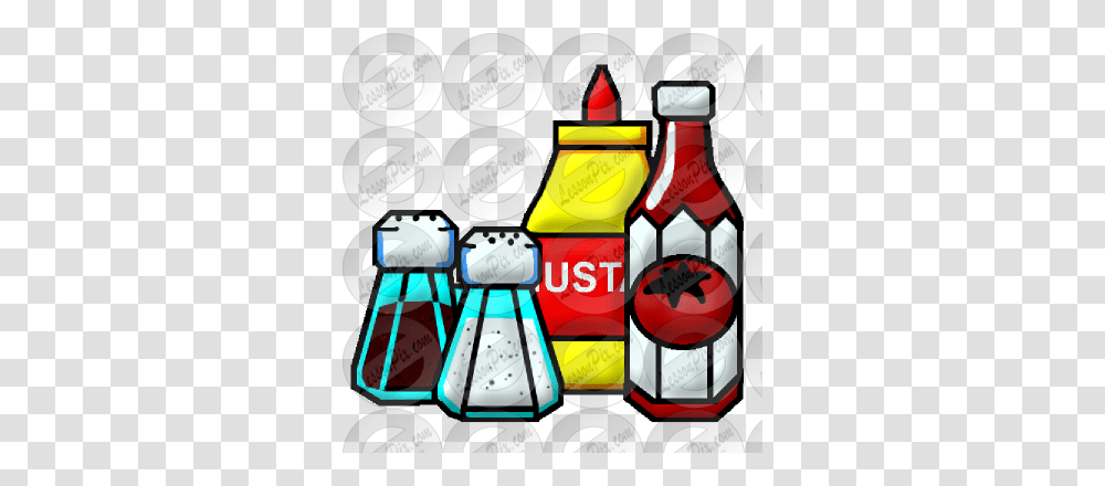Condiments Picture For Classroom Therapy Use, Coke, Beverage, Coca, Drink Transparent Png