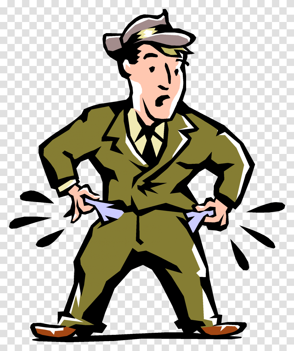Conditional Cliparts Bankruptcy, Person, Human, Military Uniform, Officer Transparent Png