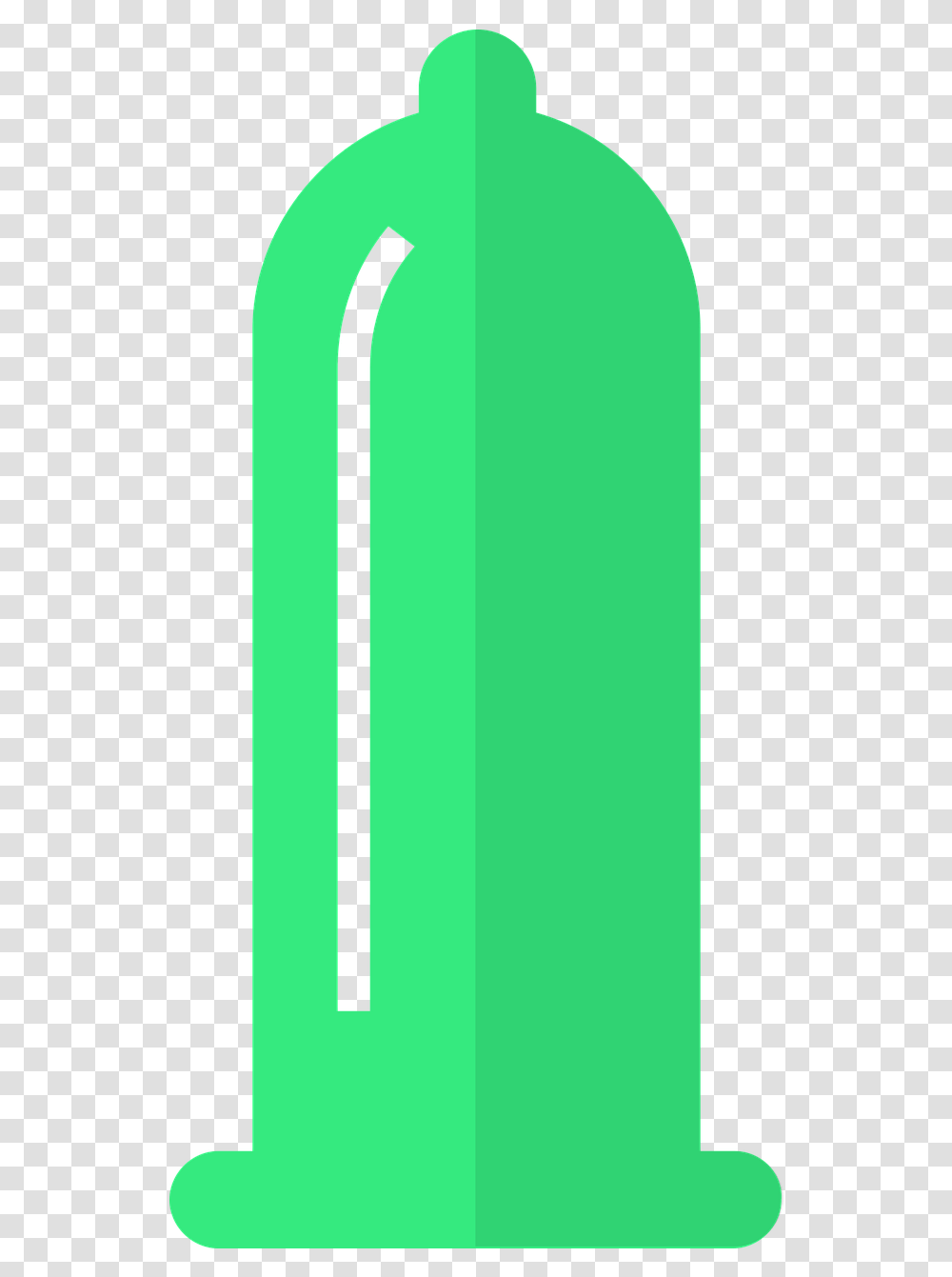 Condom Icon Contraception Vertical, Green, Symbol, Text, Number Transparent Png