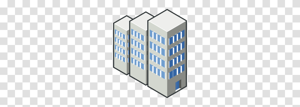 Condos In A Row Clip Art, Office Building, High Rise, City, Urban Transparent Png