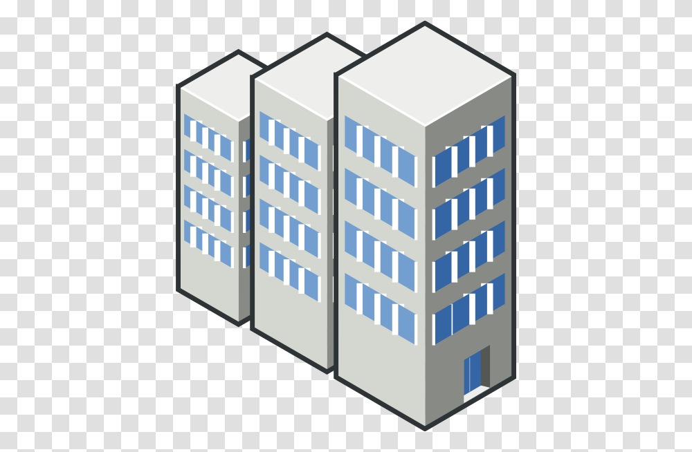 Condos In A Row Clip Art, Word, Gate, Office Building, Label Transparent Png