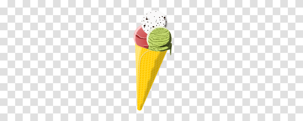 Cone Food, Cream, Dessert, Creme Transparent Png