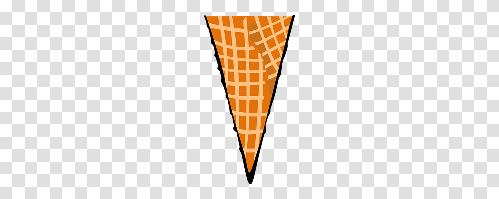 Cone Food, Cream, Dessert, Creme Transparent Png