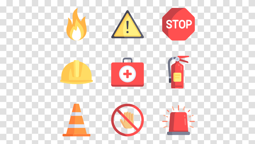 Cone Clipart Health Safety Safety, Sign, Road Sign Transparent Png