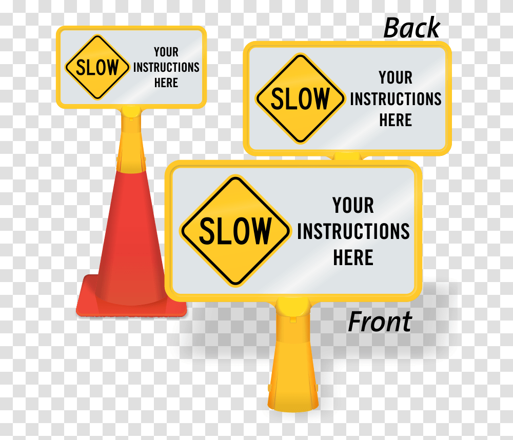 Cone Clipart Safety Cone Traffic Cone Sign Holder, Road Sign, Fence Transparent Png