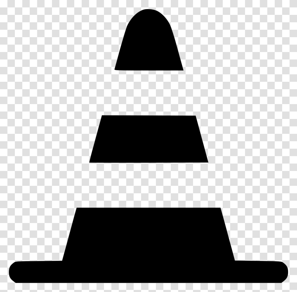 Cone Emergency Under Construction Icon Free Download, Apparel, Lamp, Hat Transparent Png