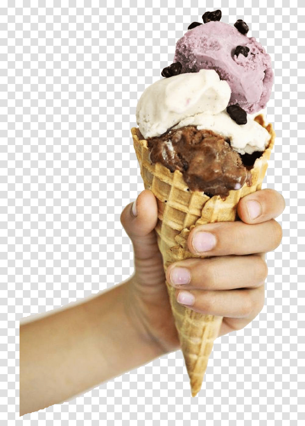 Cone Ice Cream Free Background Ice Cream Cone, Dessert, Food, Creme, Person Transparent Png