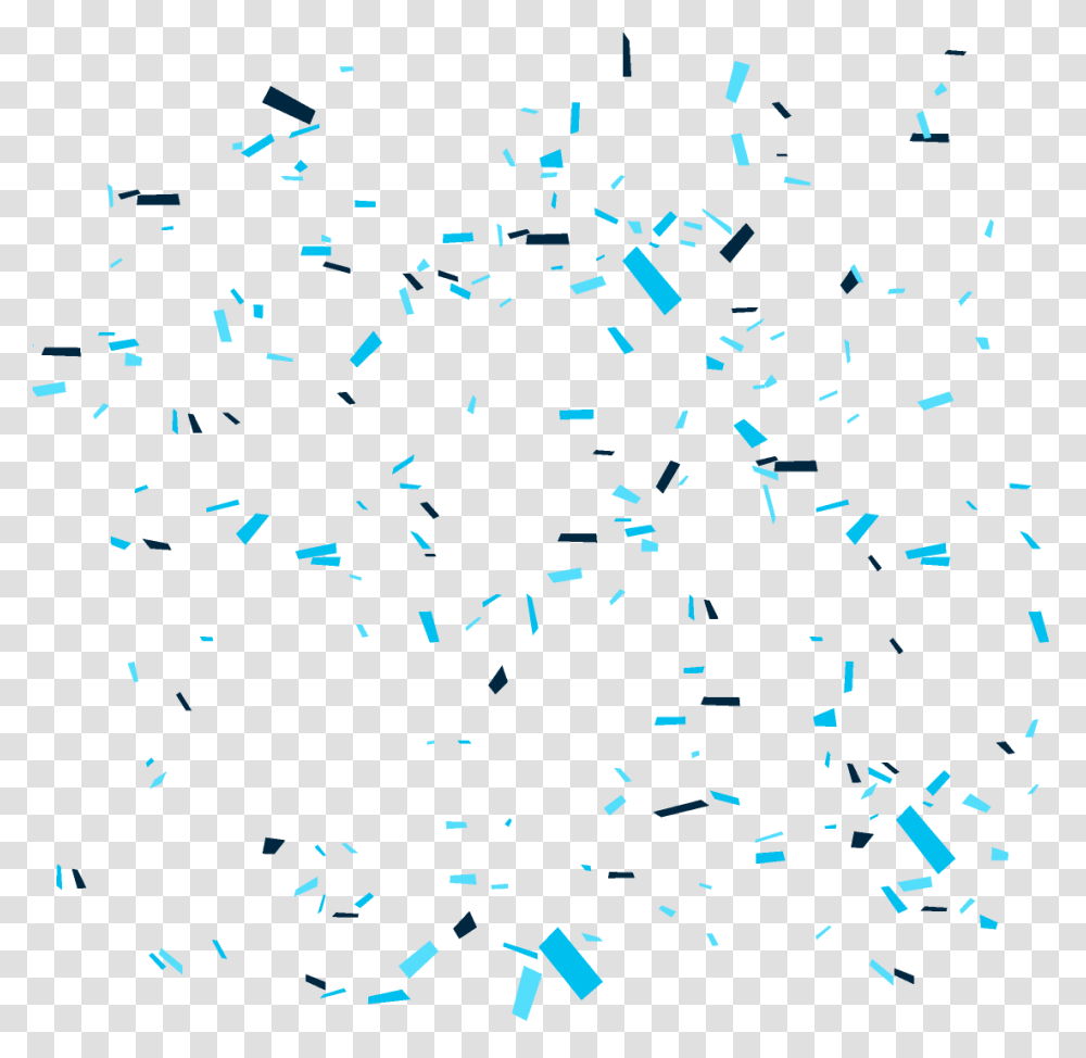 Confeti Azul Confeti Azul, Paper, Confetti Transparent Png