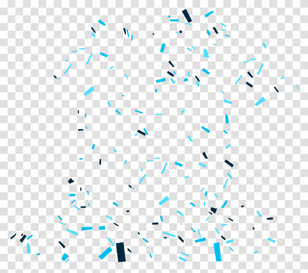 Confeti Azul Illustration, Paper, Confetti Transparent Png
