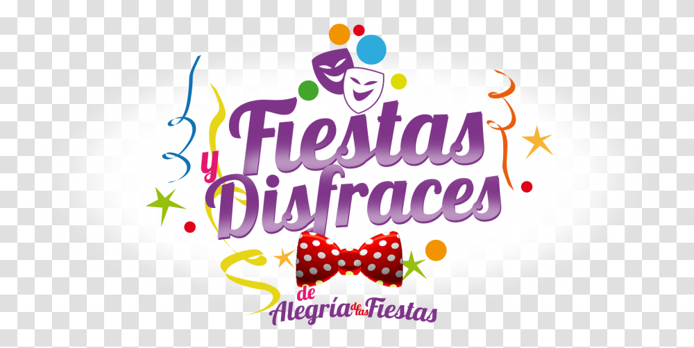 Confeti Y Serpentinas Fiestas De Disfraces, Label, Tie, Accessories Transparent Png